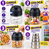 Combo Cocina Práctica – Picadora + Recipientes
