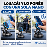 Soporte Magnético 360° para Celular — Ventosa al Vacío